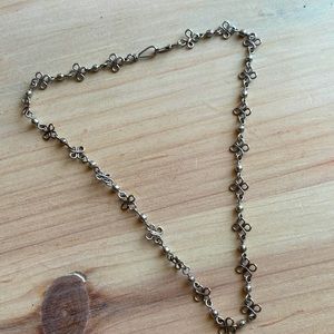 Argentinian silver necklace